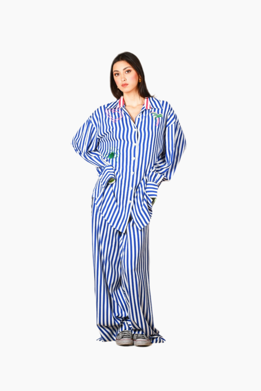Suzi Short Stripes Outfit