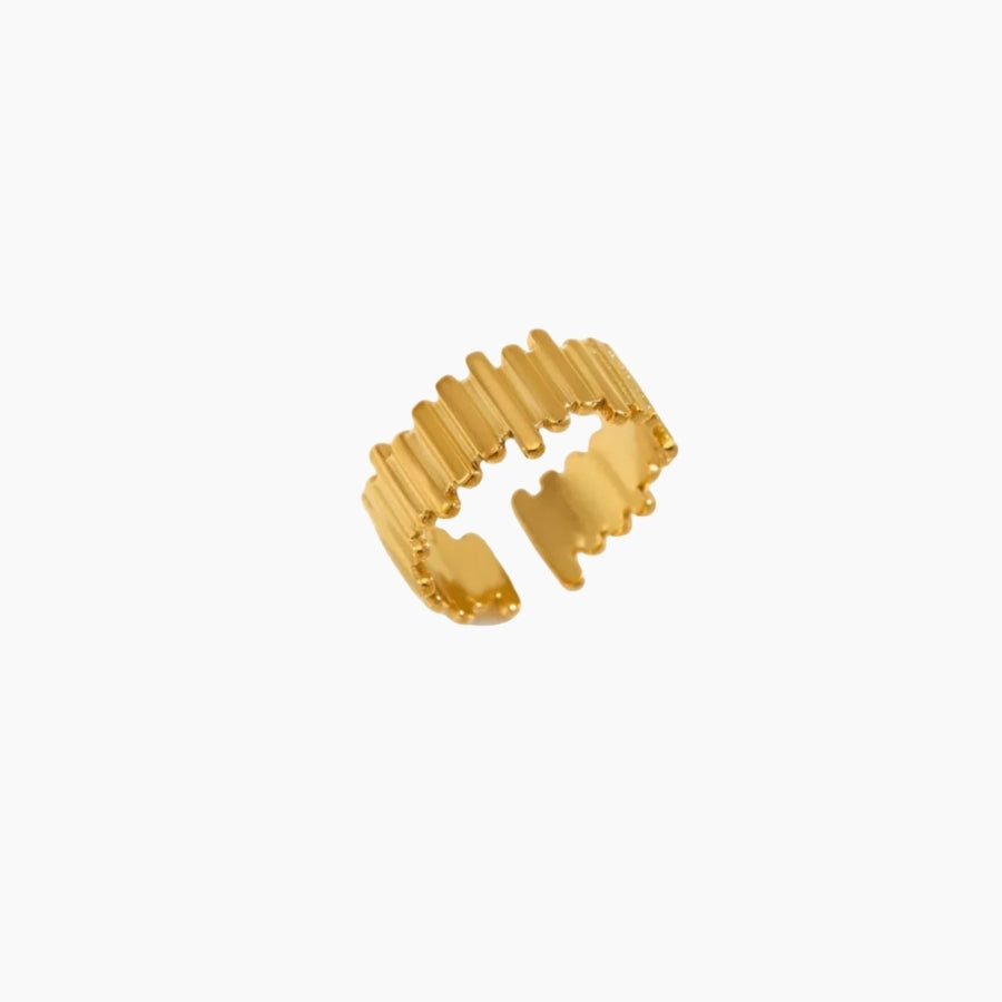 Gold piano ring - Adjustable