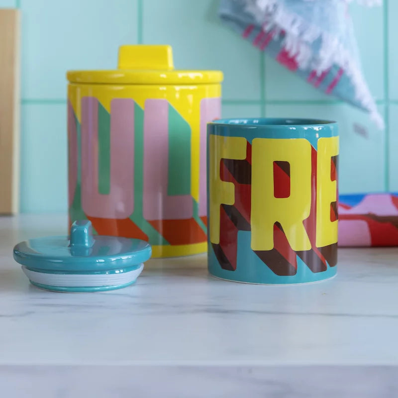 KK.80011 Kitsch Kitchen Jar Small Streetstyle Fresca