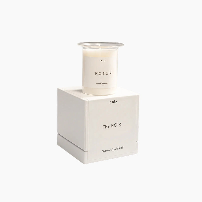 Marble candle jar- Roso levanto