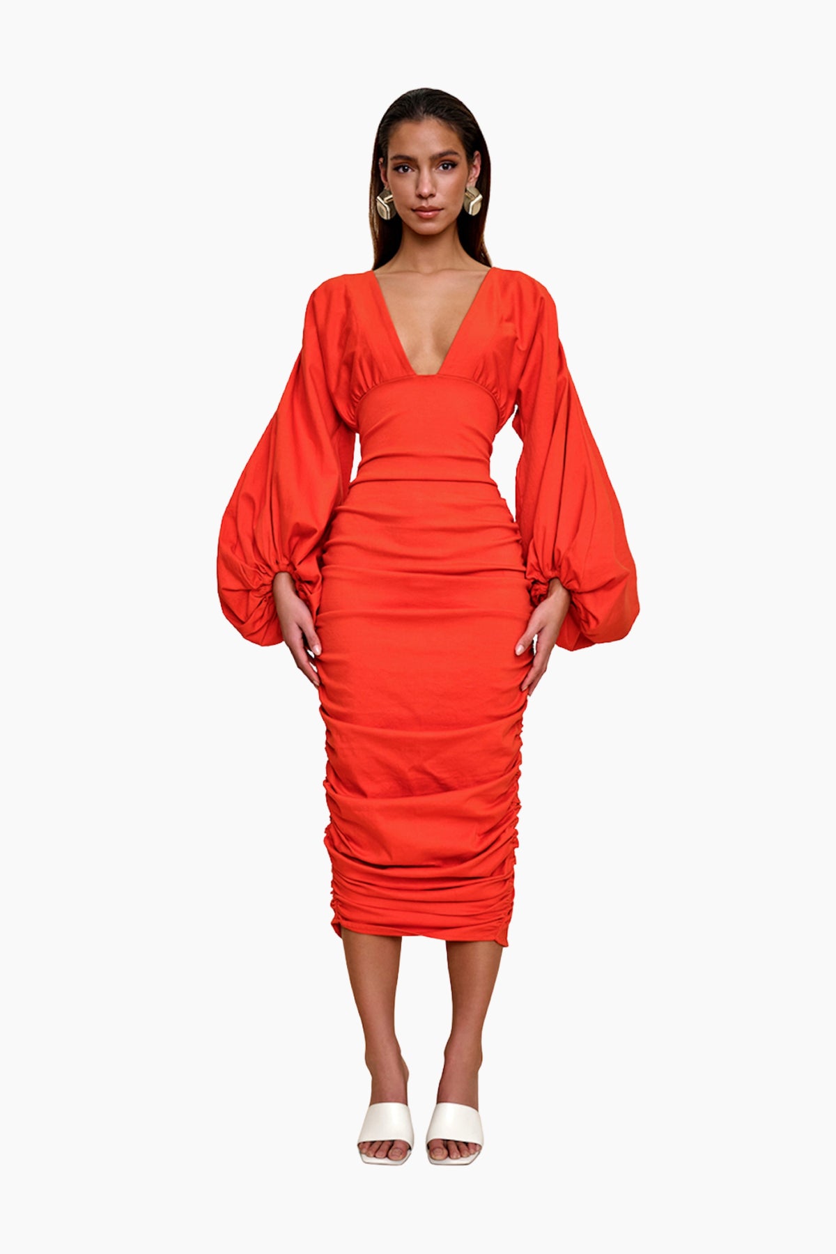 Anida Midi Cotton Dress