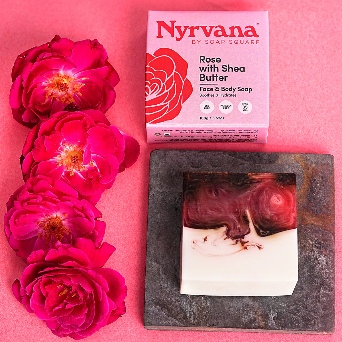 Rose with Shea Butter Soap