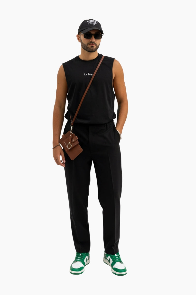 Slim Fit Pant - Black