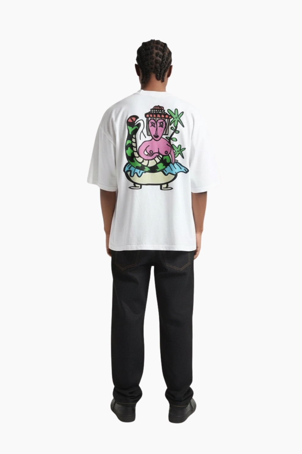 White Printed T-shirt
(Sahmeran)