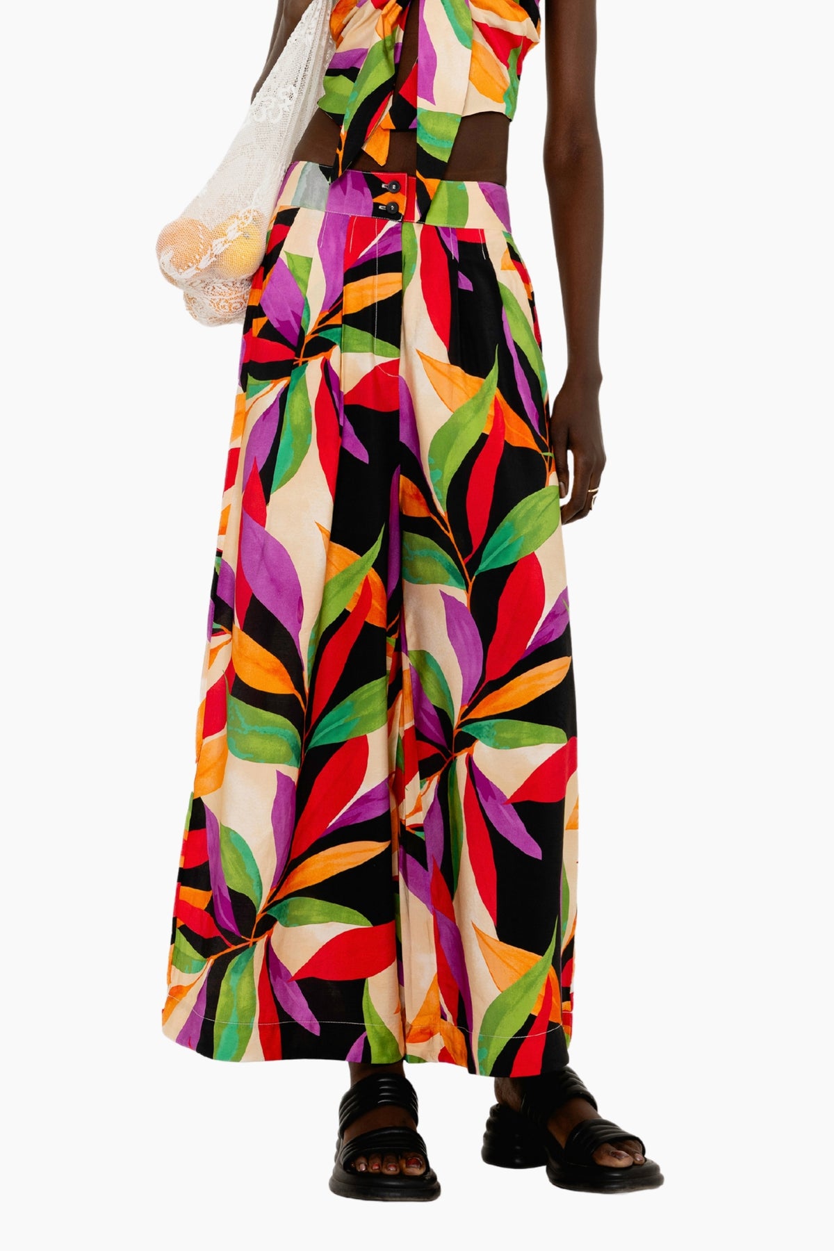 Colorful patterned pants