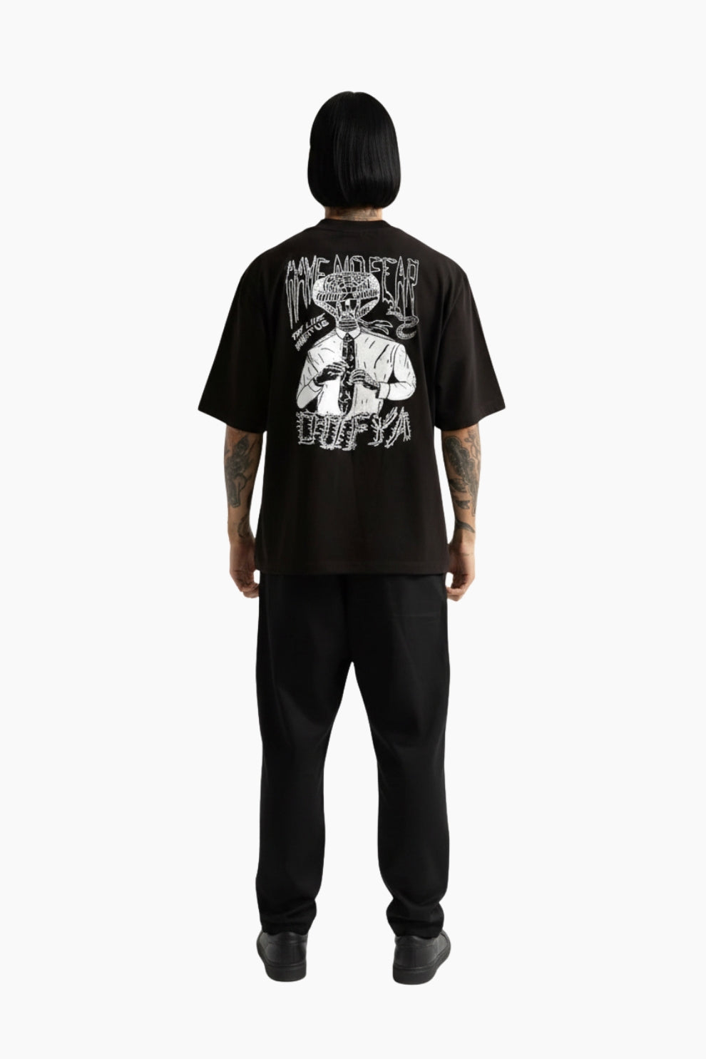 Black Printed T-shirt