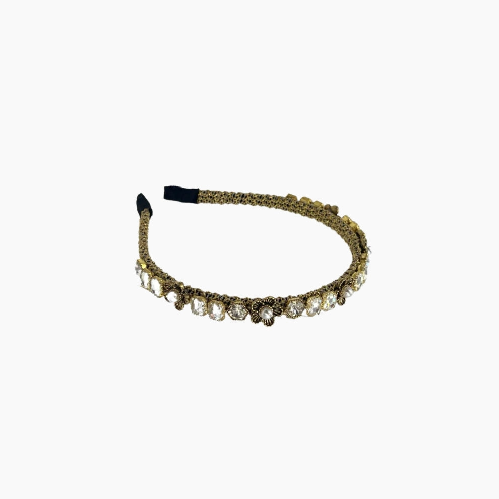 Elegant Women Pearls Headband