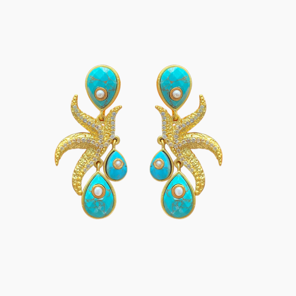 Starquoise Earrings