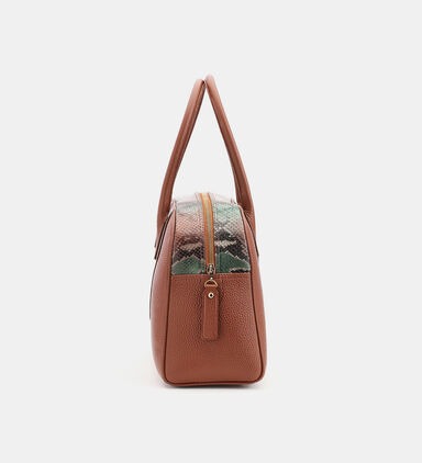 Allure Curve Togo Snake Bag