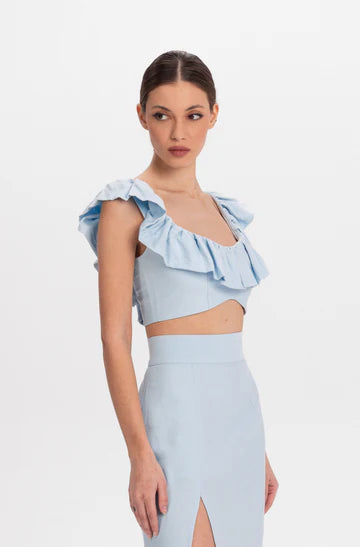 Orchid bloom top