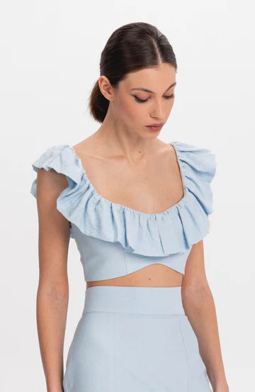Orchid bloom top