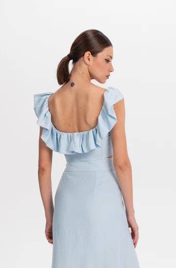 Orchid bloom top