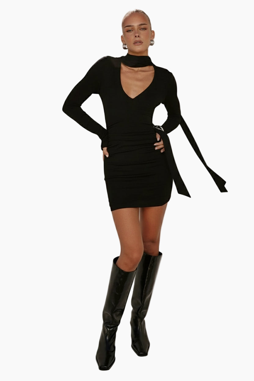 Bianca Sleeved Mini Dress