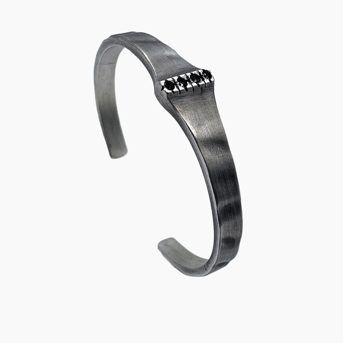 4 Stones Middle Bangle