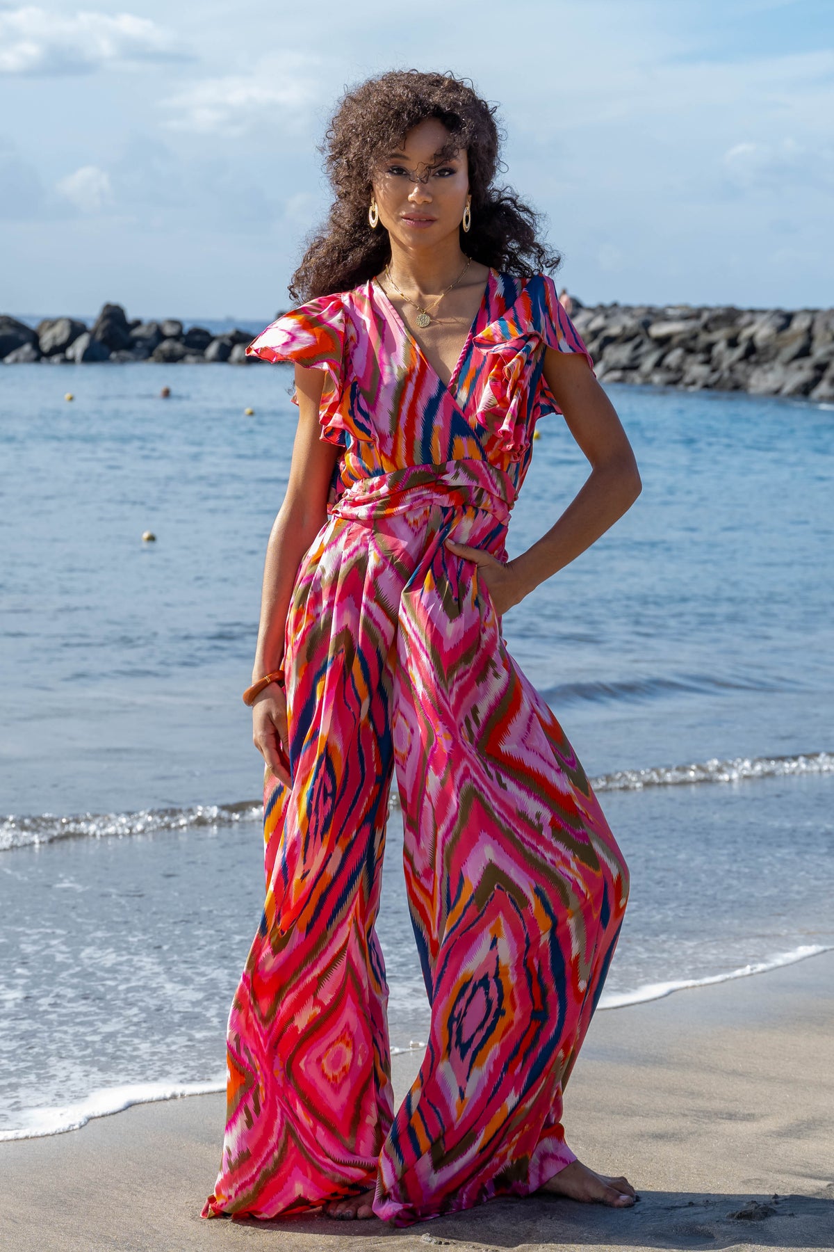 Pink Combi-Pantalon Toupie