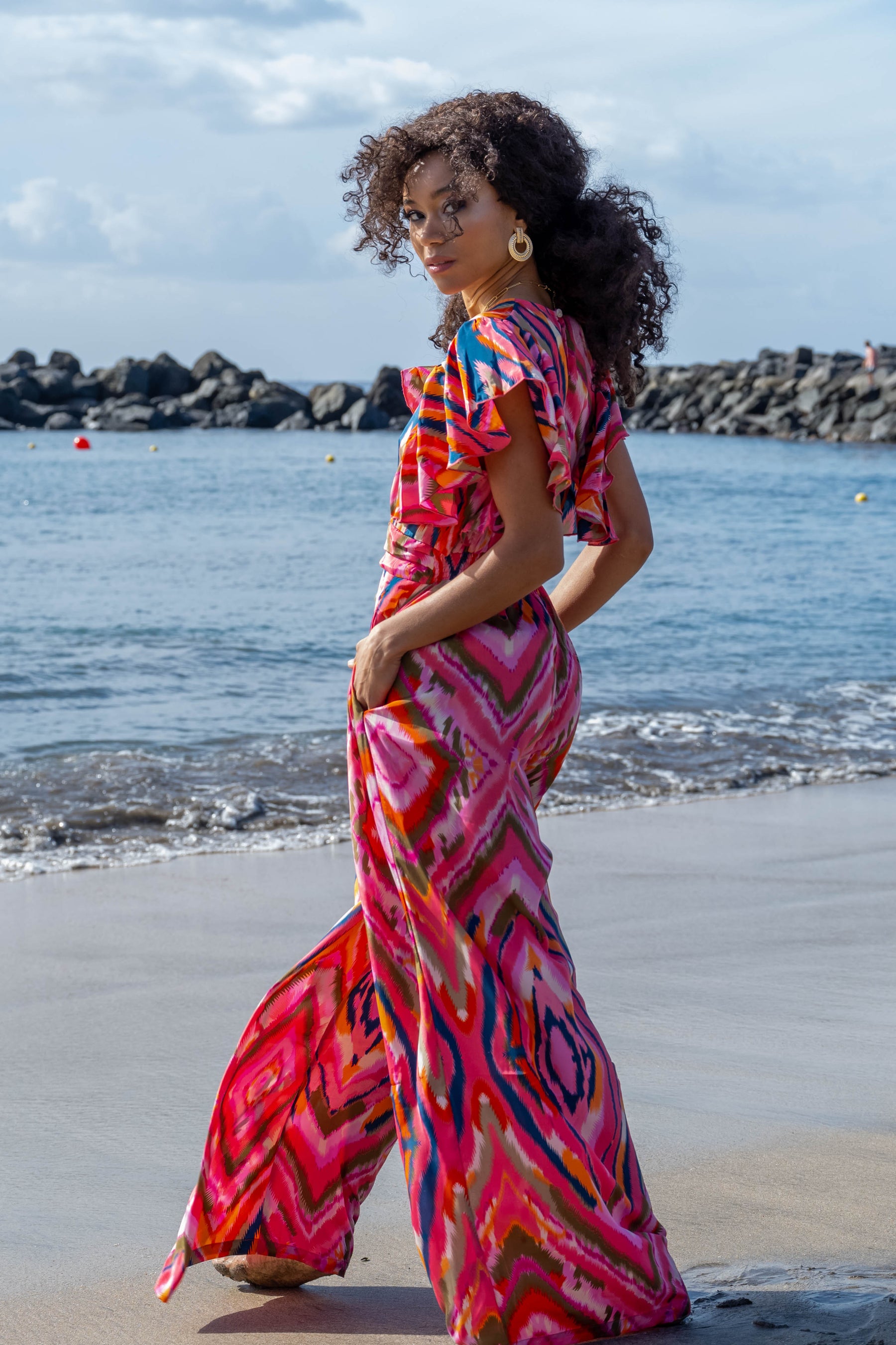 Pink Combi-Pantalon Toupie