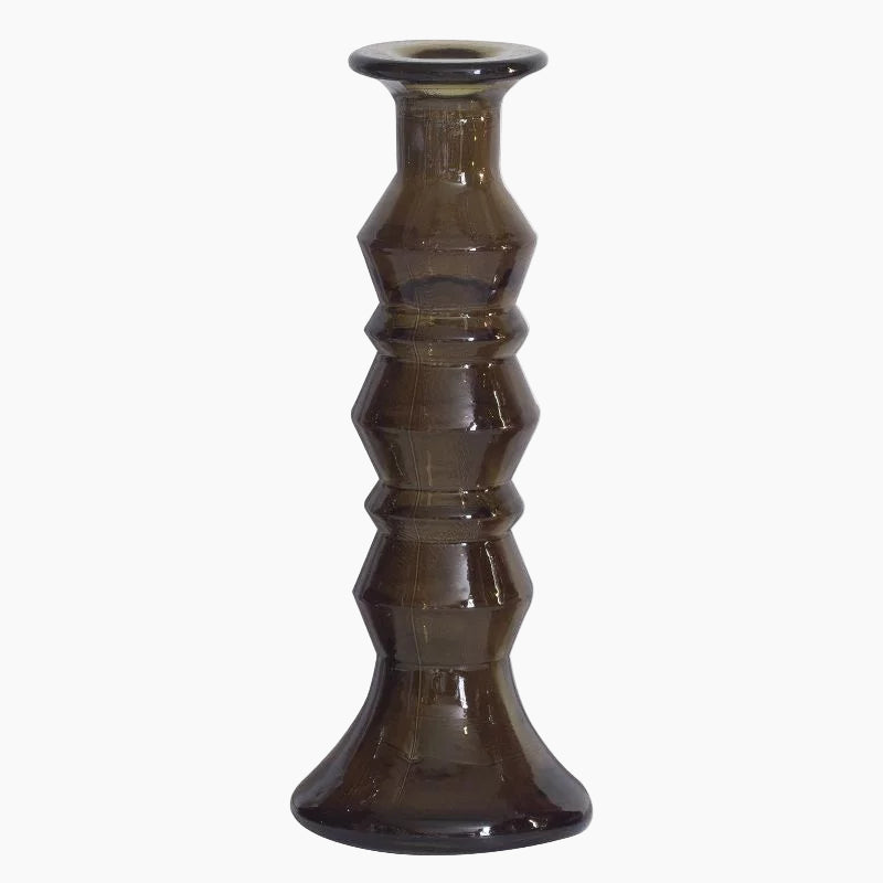 Candleholder Recycled Glass