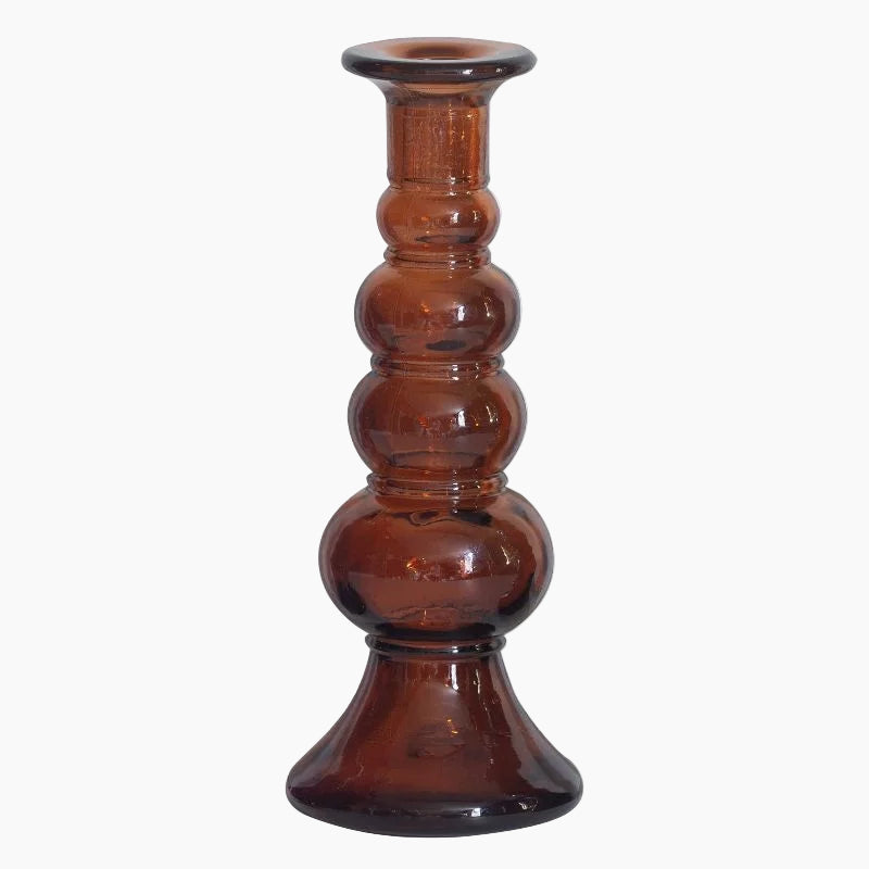 Candleholder Recycled Glass