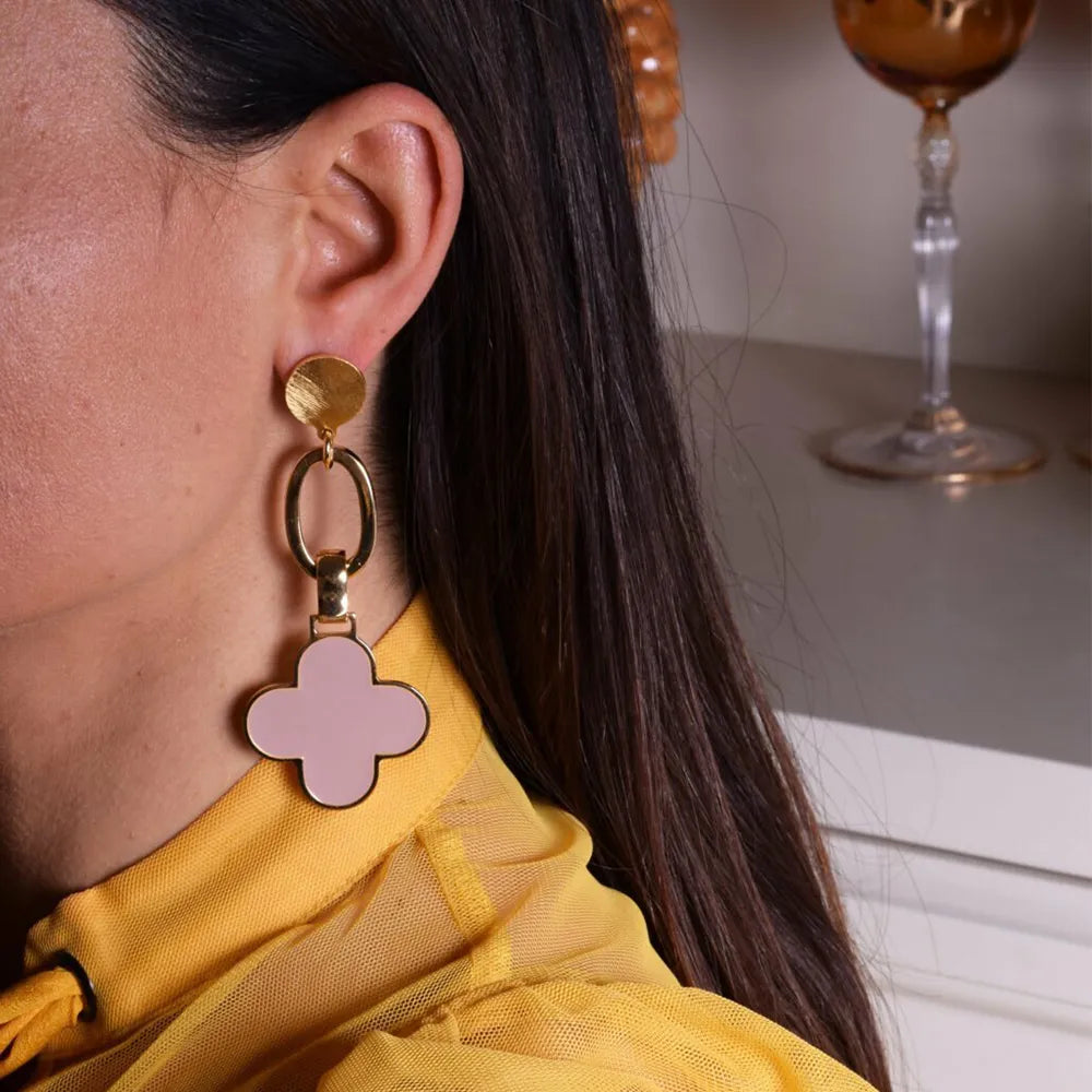 Four Leaf Earrings