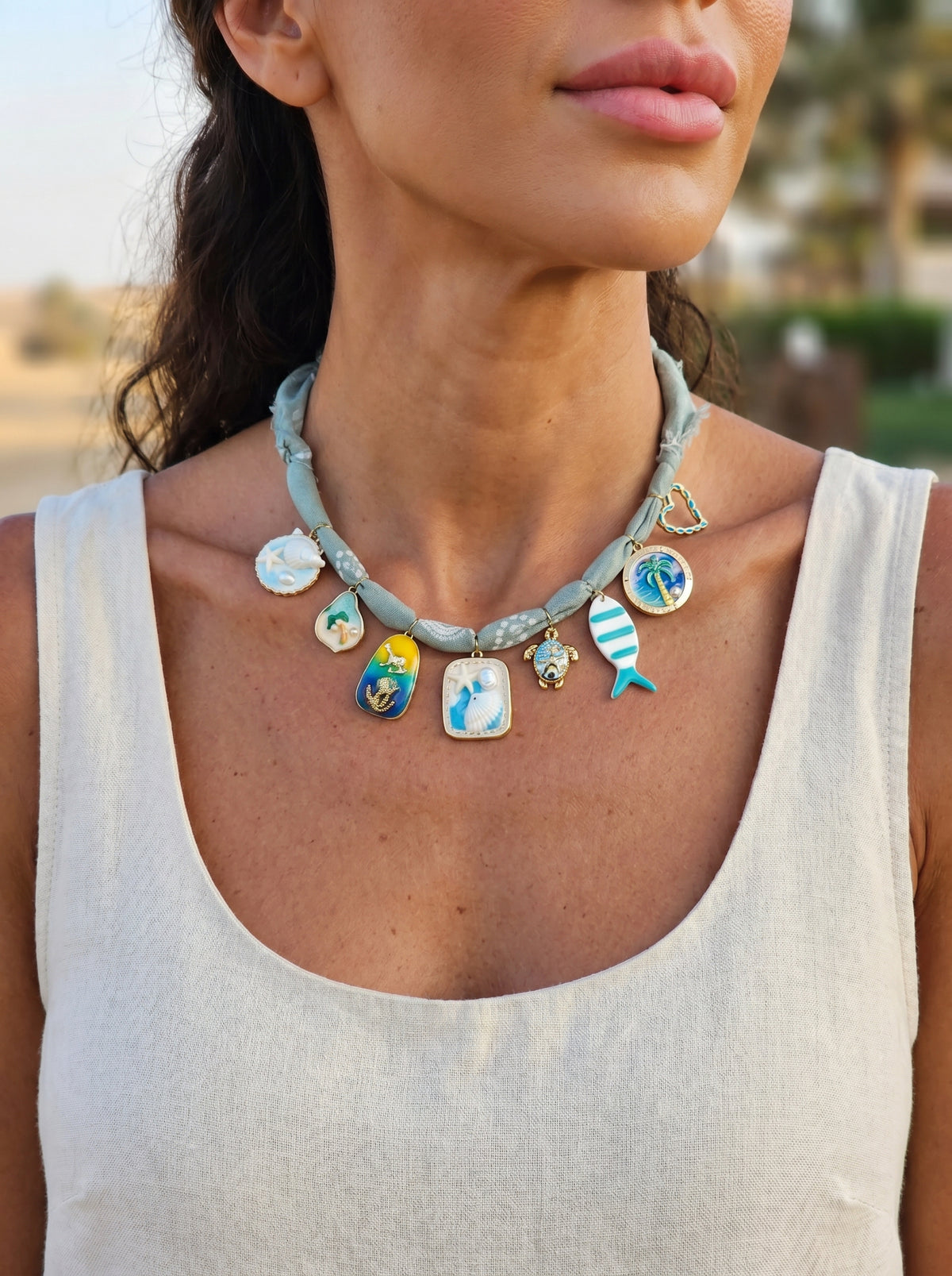 Grey Sea Charms