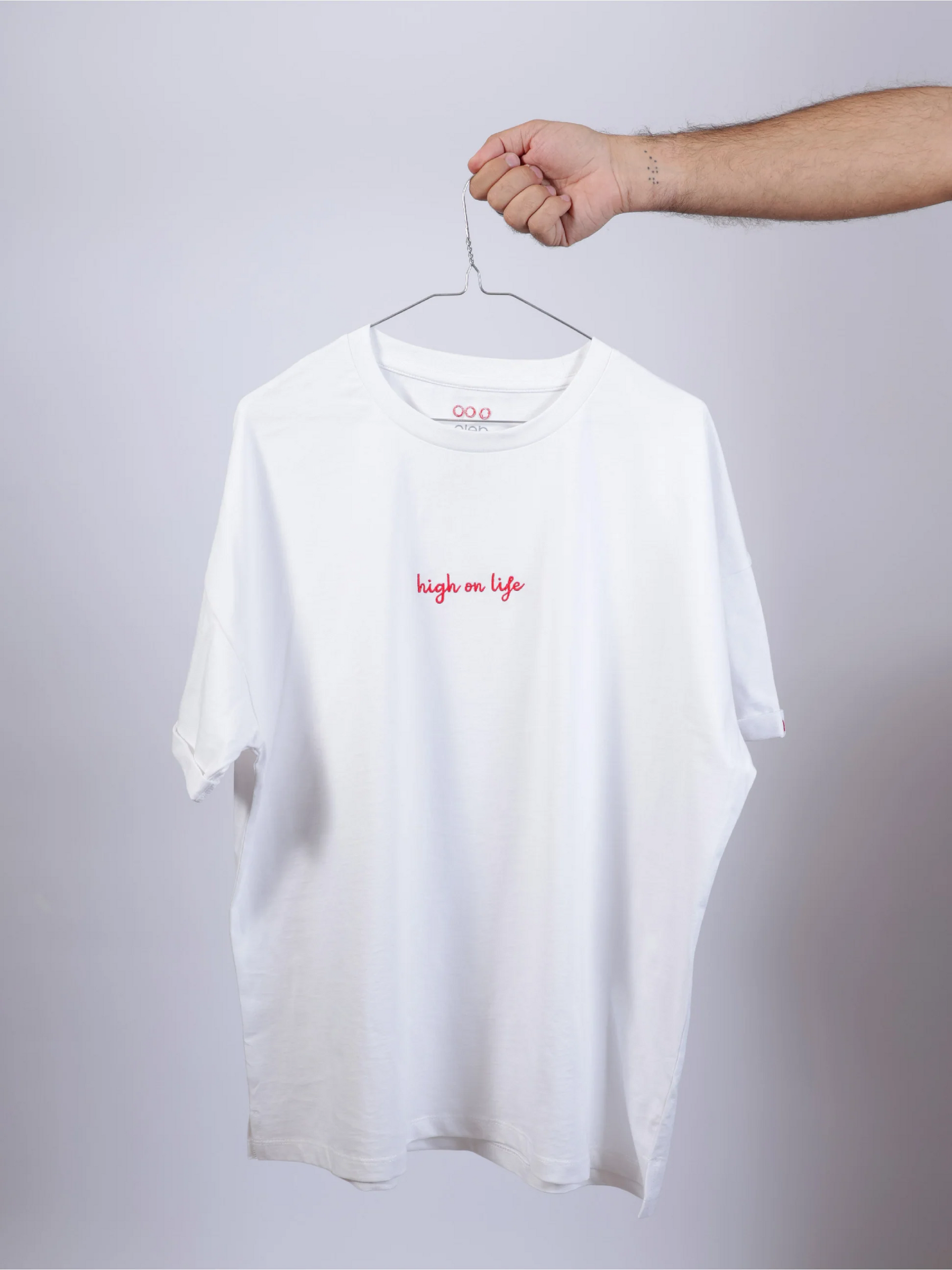 High on Life T-Shirt , white ,Unisex