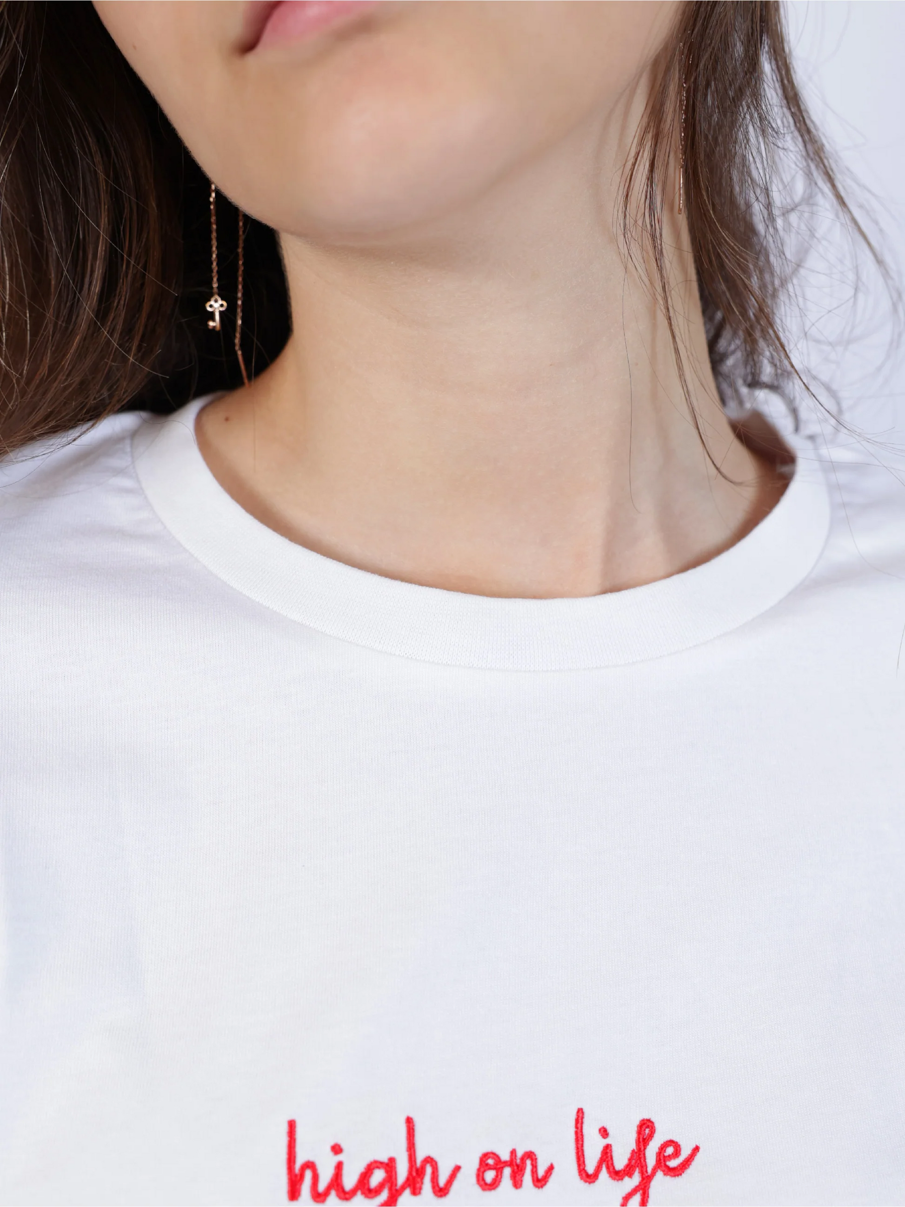 High on Life T-Shirt , white ,Unisex