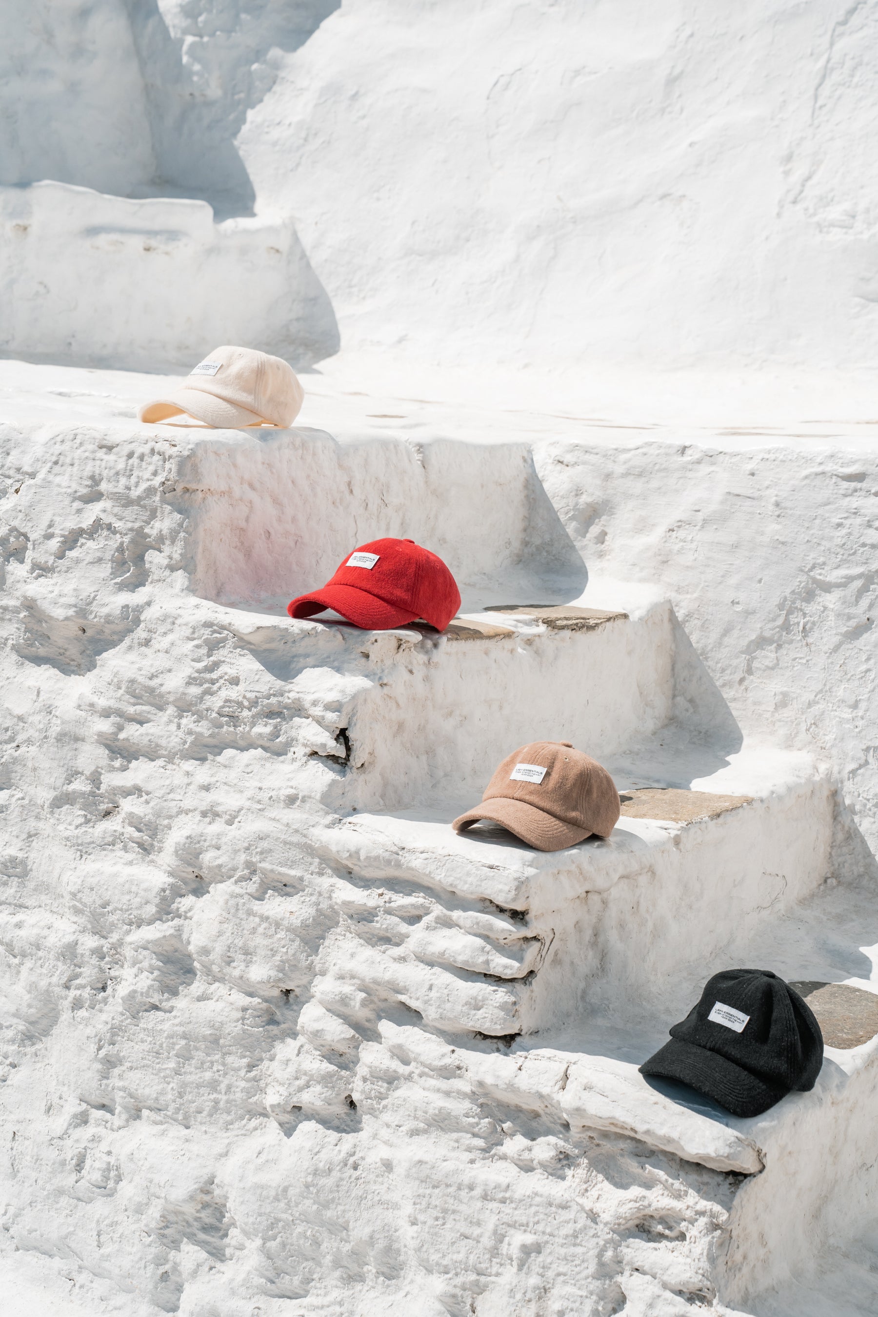 r Terry Towelling caps. Choose from Cherry, Mocha, Black, or Creme