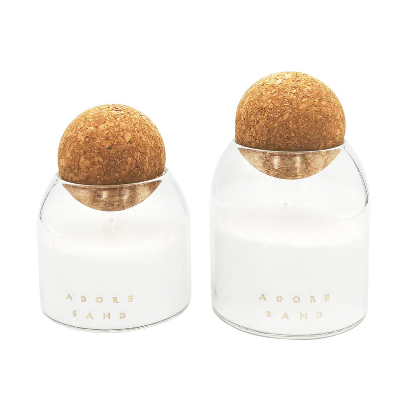 Orchid set includes:
Adore Sand Candle Premium Box
30 wicks x 5 cm.
candle jar 16 oz
candle jar 12 oz