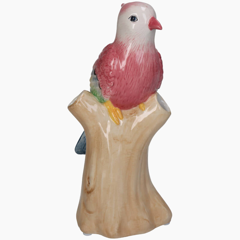 KAL-2133 Vase Bird Multi 9x9x20cm