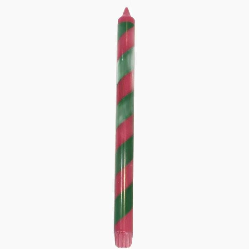 Kk Candle Diner Stripe 30 Cm (25 Hours)