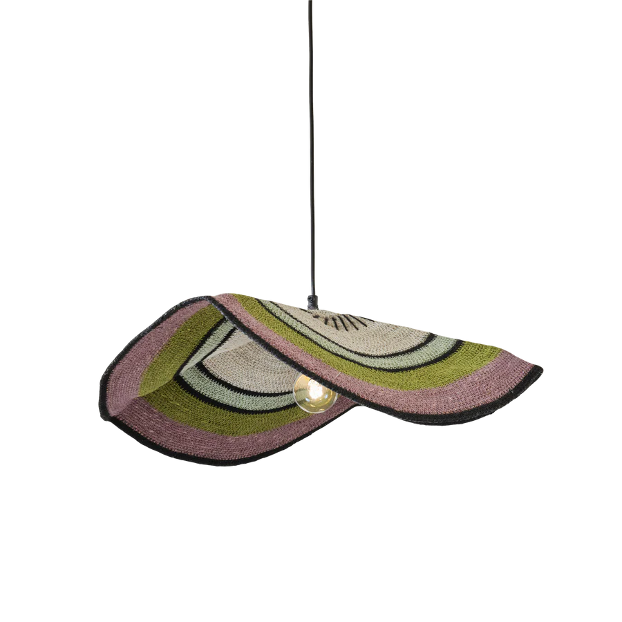 Seagrass Pendant Lamp with Cord for Hanging- Medium