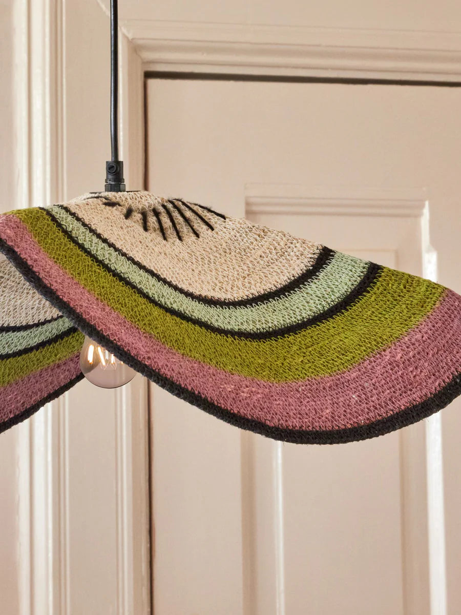 Seagrass Pendant Lamp with Cord for Hanging- Medium