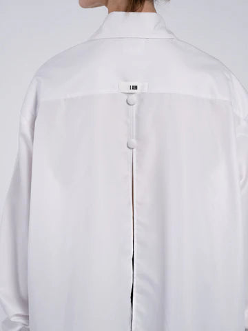 White shirt open