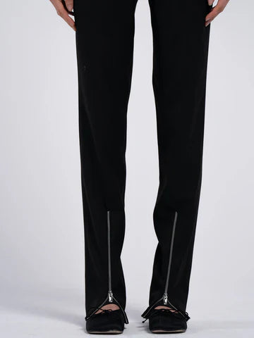 New cotton zipper pant