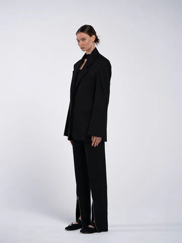 New cotton zipper pant