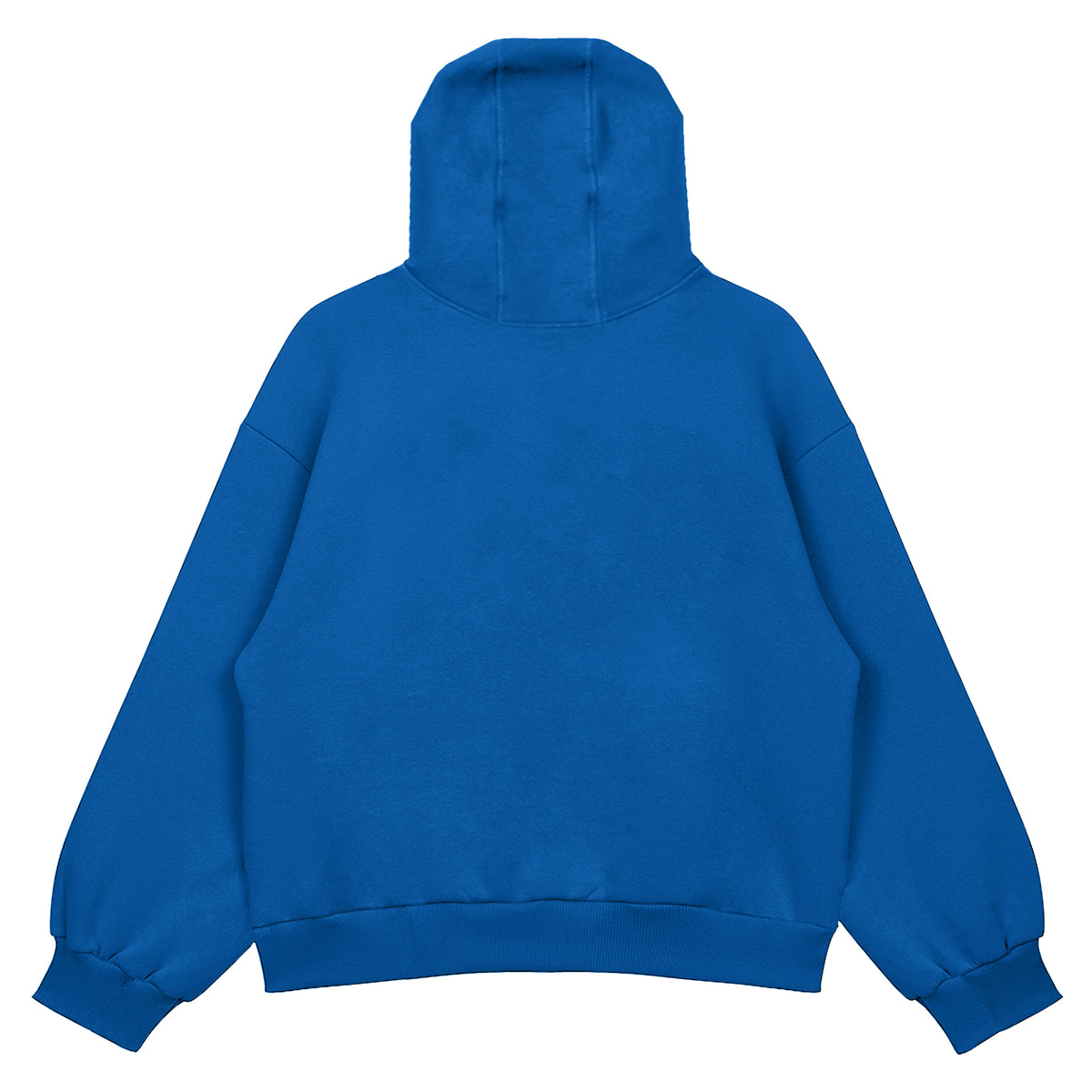 Dystopia Blue Fabric Hoodie
