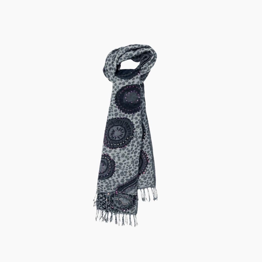 Cashmere Embroidered Scarf