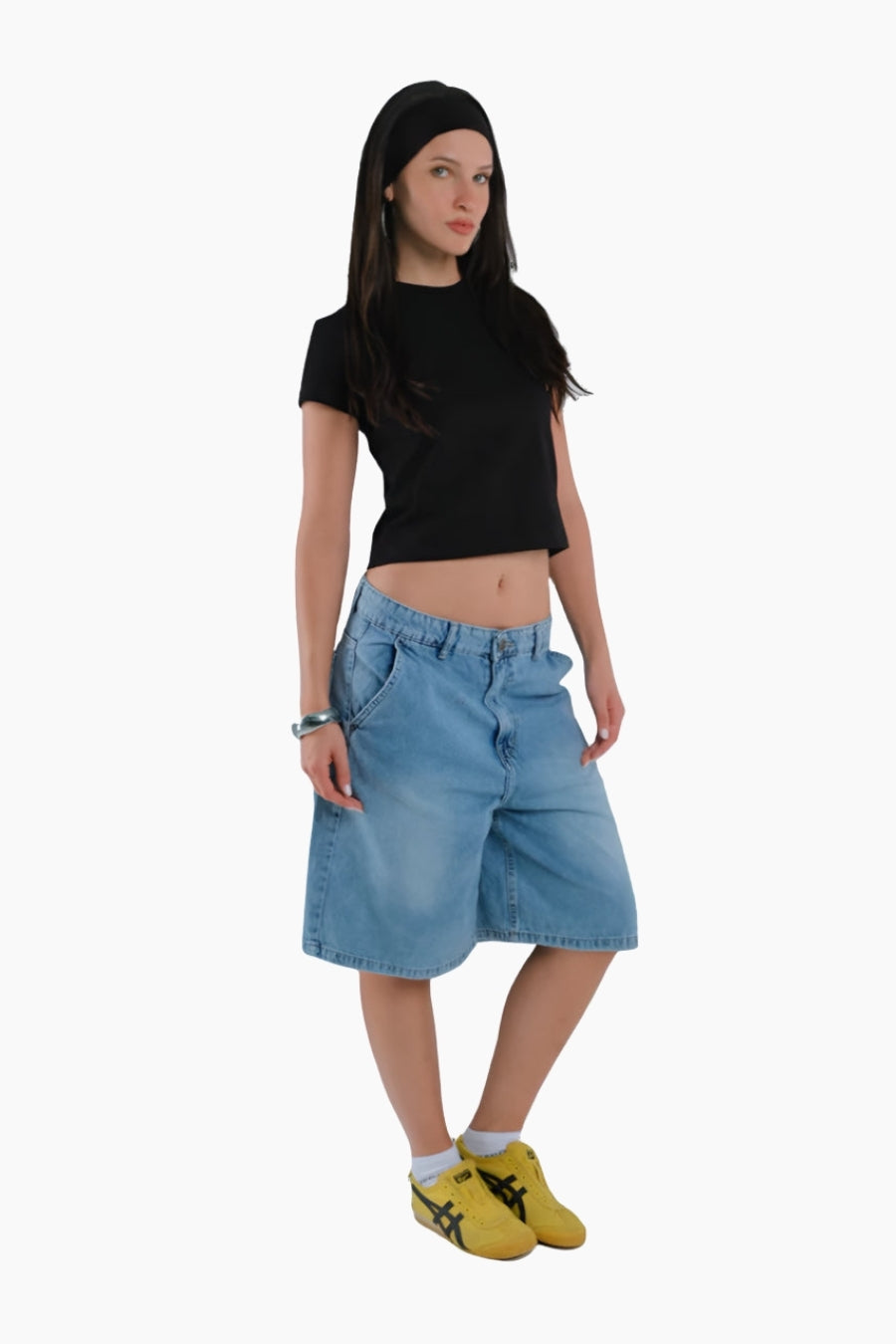 J Jorts In Light Blue