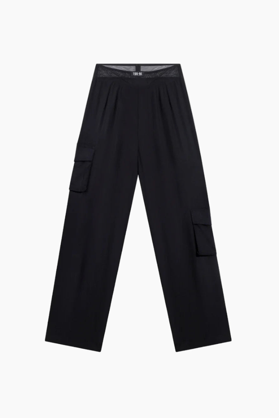 Black cargo pants