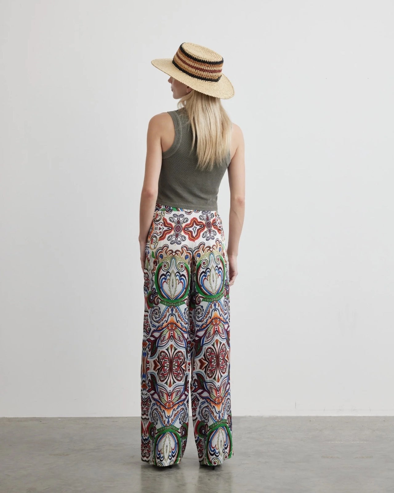 Palazzo Pants- Earth Butterfly