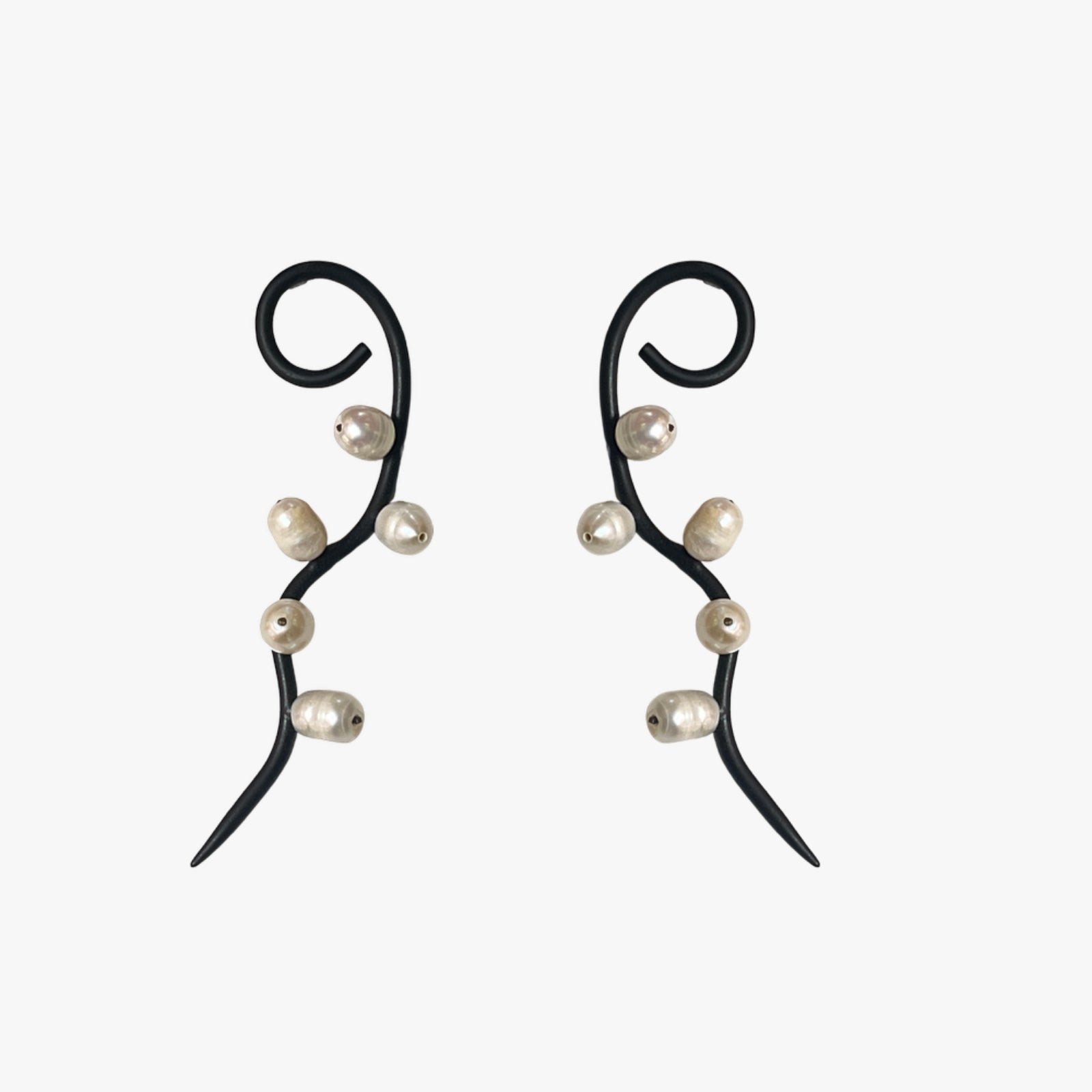 Sparkling Wave Earrings