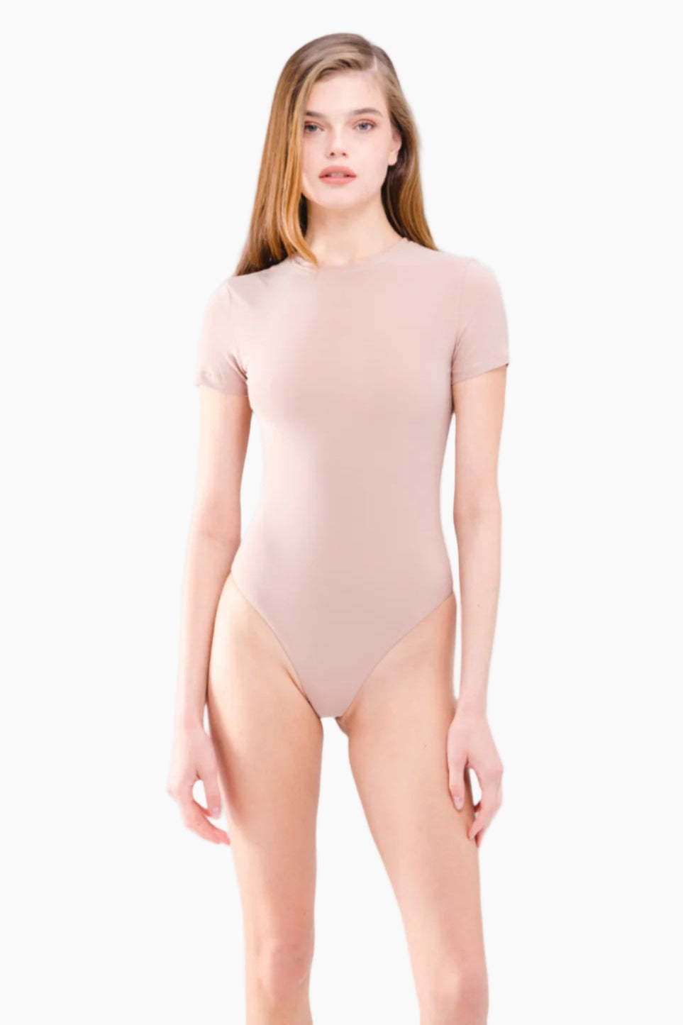 Stella T-shirt Bodysuit beige