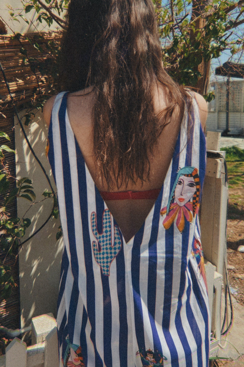 STRIPE NO2 - COVERALLS FOR BEACH