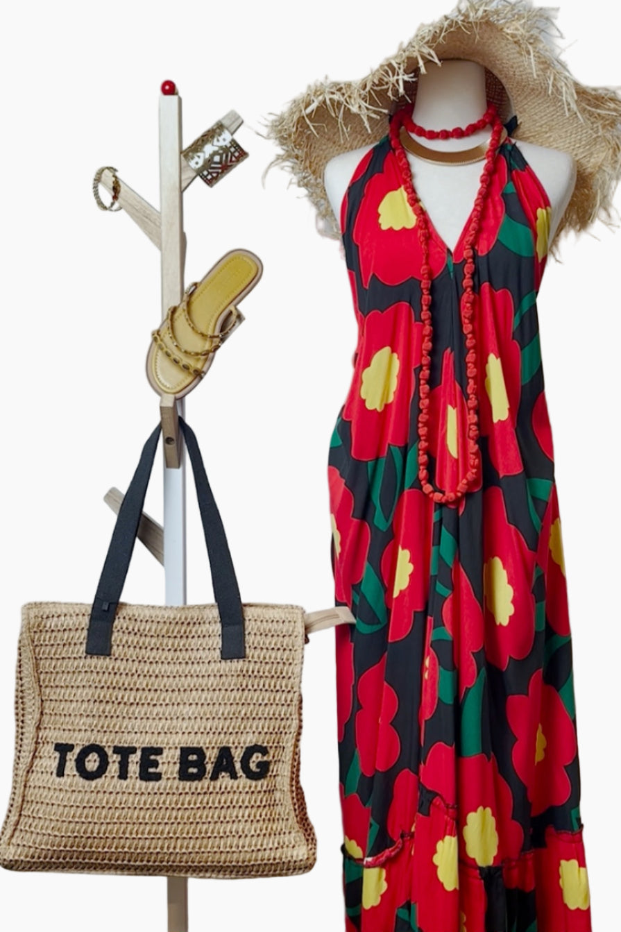 Angie Long Boho Dress with Boho Shell Tasse