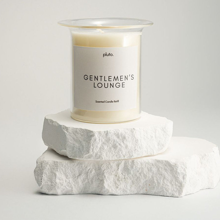 Marble candle insert- Gentelmens lounge