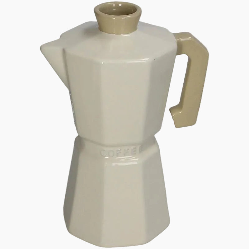 KAL-7601 Vase Percolator Fine Earthenware Ivory 17.5.x11.5x2