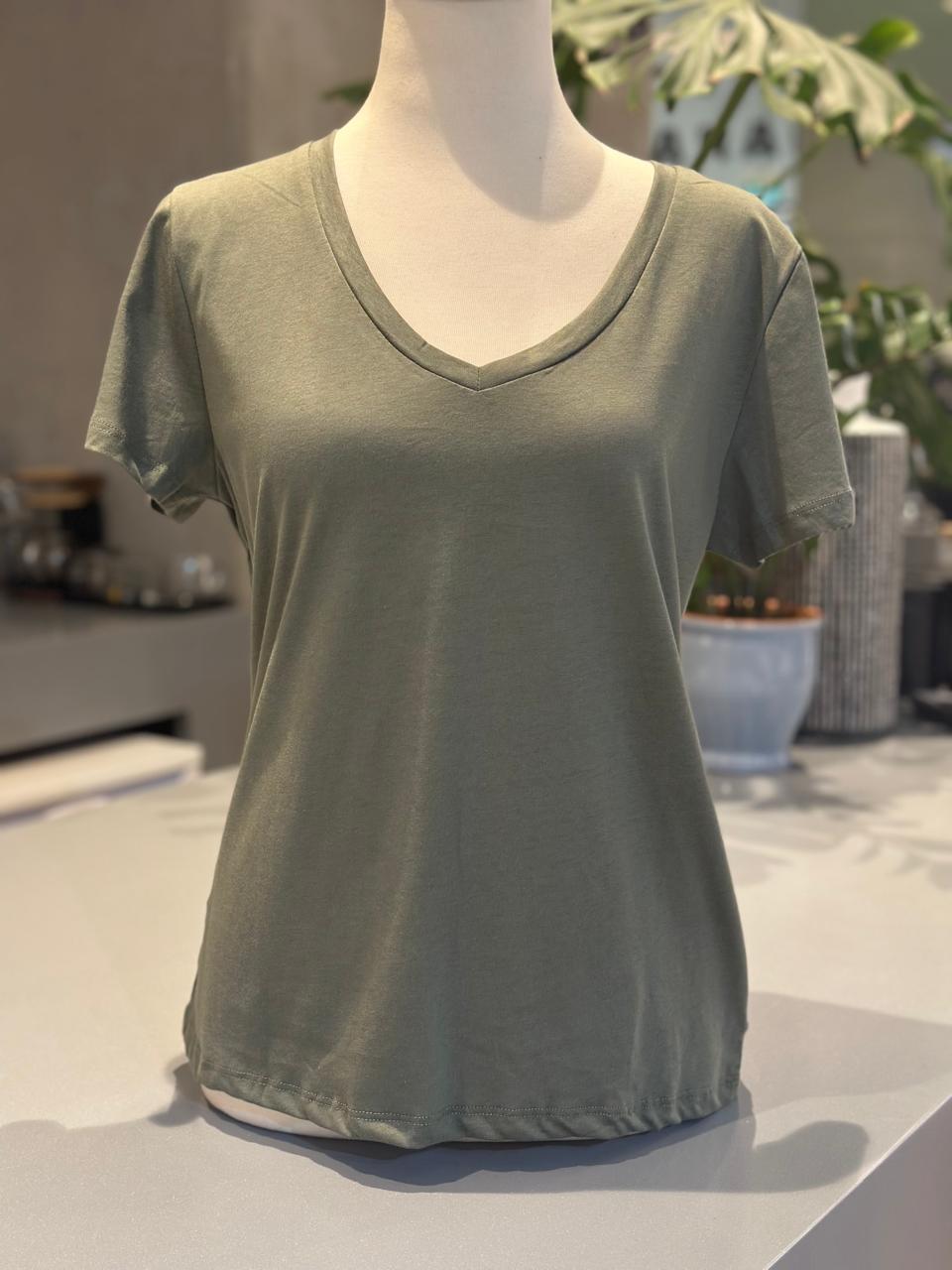 olive oversized t-shirt