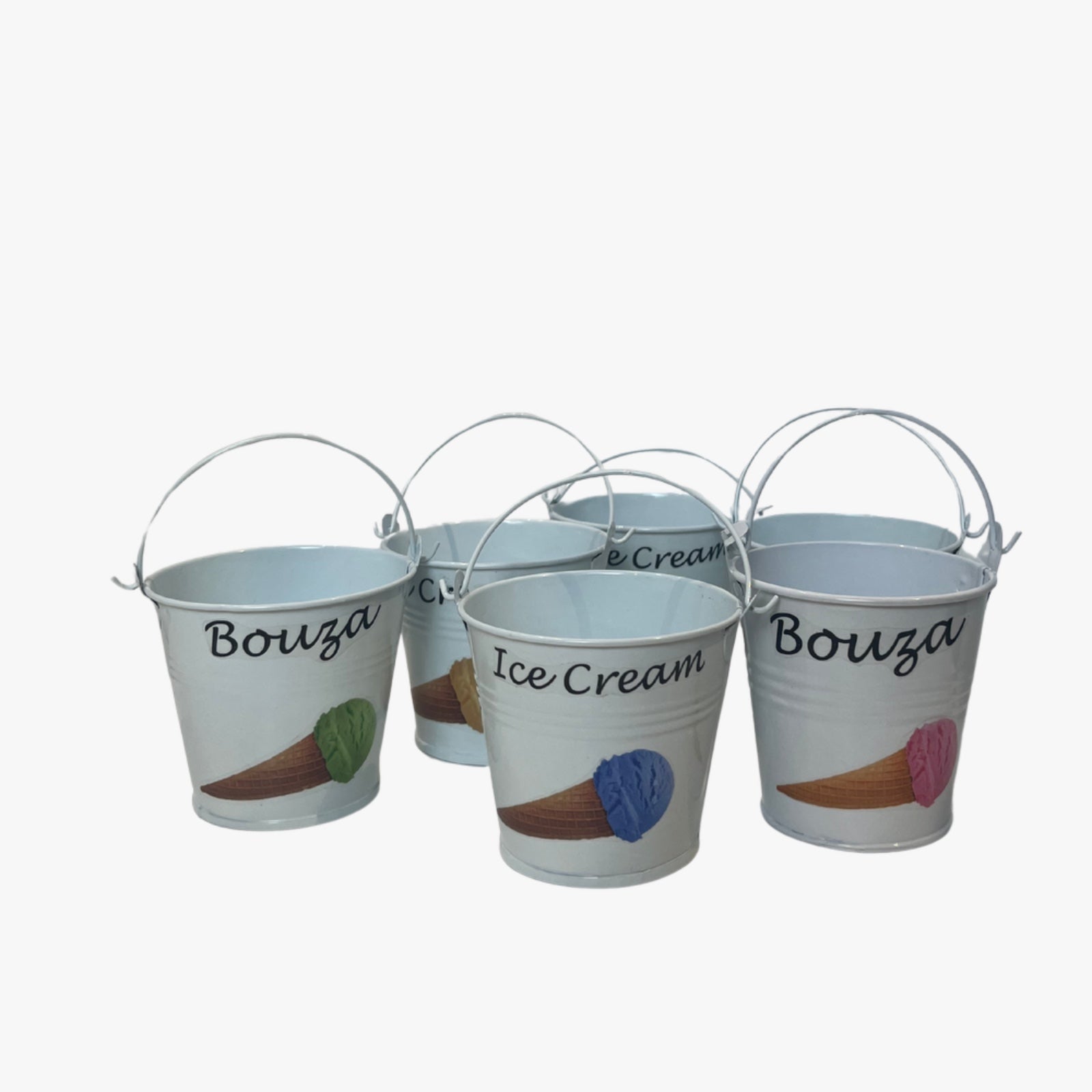 Bouza serving set of 6 bouza buckets