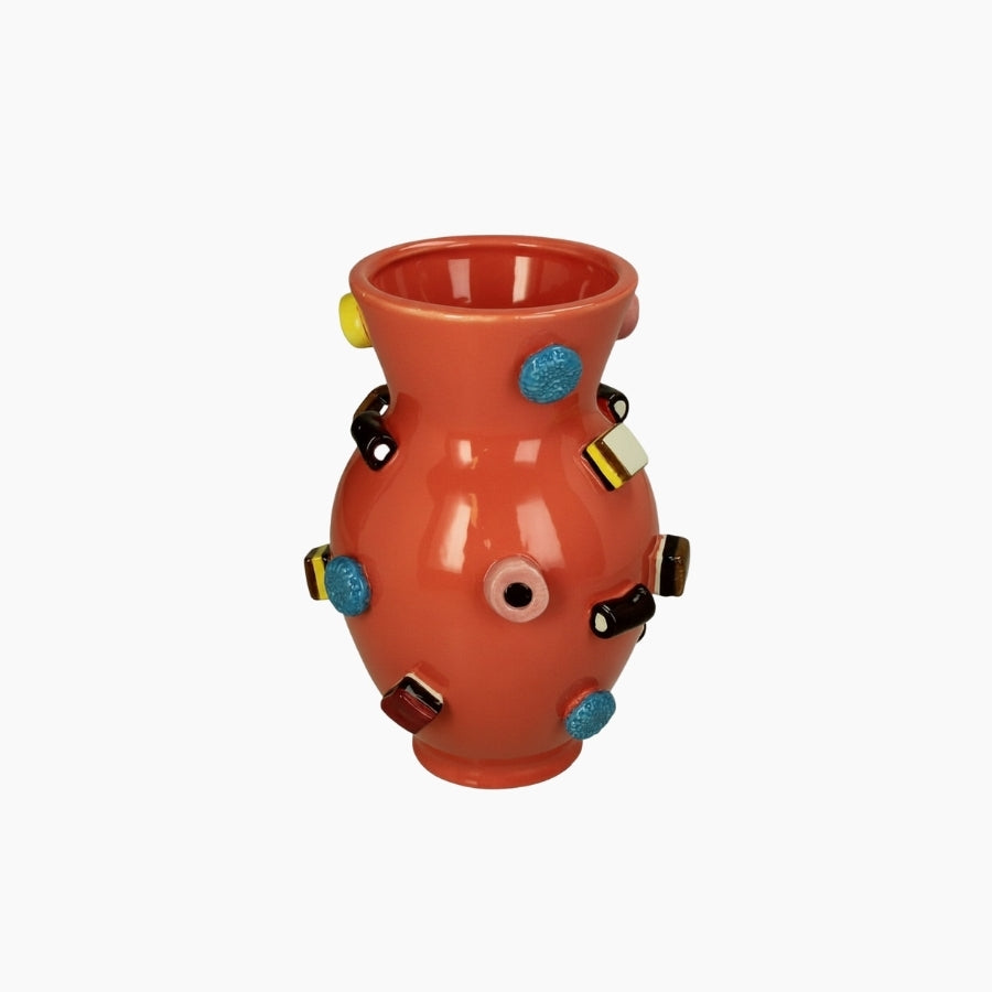 KAL-6833 Vase Candy Dolomite Multi 16x15.4x21.8cm