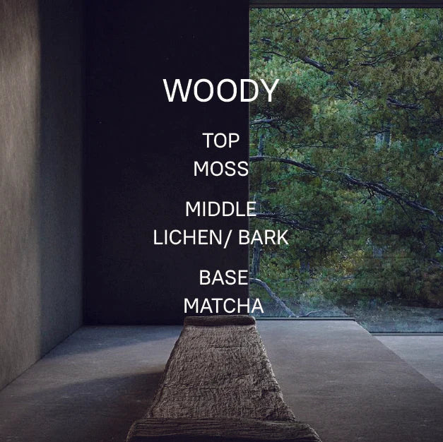 Fragrance oil - EON N8 30ml
woody, lichen ,bark, matcha